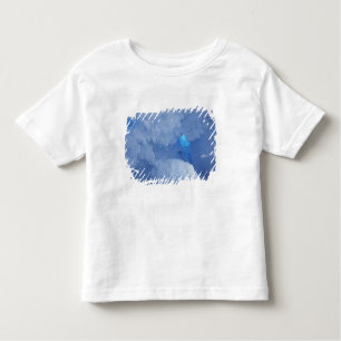 Camiseta Infantil Antártica, Ilha de Ross, Cabo Evans, caverna de ne