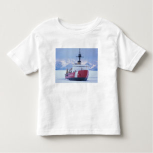 Camiseta Infantil Antártica, Ilha Ross, Estação McMurdo, USCG
