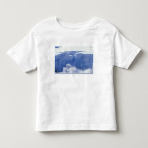 Camiseta Infantil Antártida, Paradise Bay, Formas de onda massivas