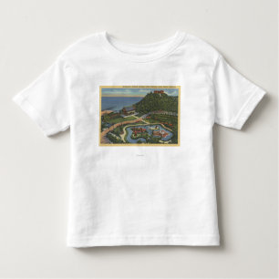 Camiseta Infantil Antena do jardim oriental de Bernheimer