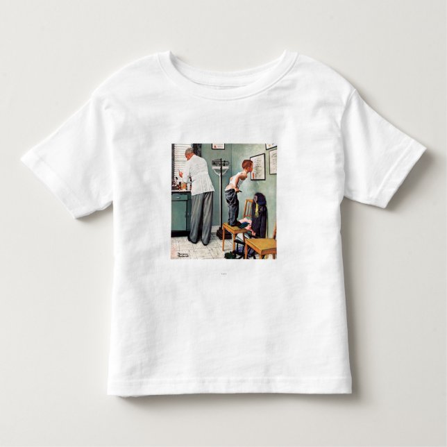 Camiseta Infantil Antes da Foto ou No Médico (Frente)