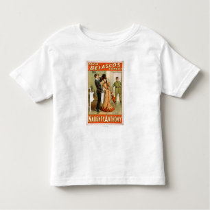 Camiseta Infantil Anthony impertinente "nele outra vez" poster do