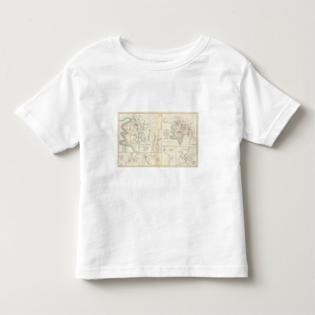 Camiseta Infantil Antietam, Suffolk, Gettysburg (Frente)