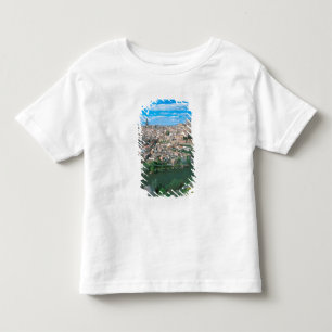 Camiseta Infantil Antiga cidade de Toledo, Espanha.