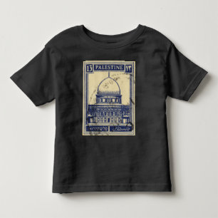 Camiseta Infantil antigo selo palestino 1920_ palestine folklor