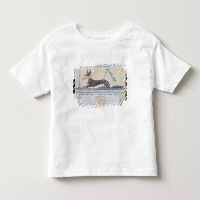 Camiseta Infantil Anubis, deus egípcio do morto (Frente)