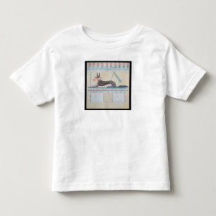 Camiseta Infantil Anubis, deus egípcio do morto