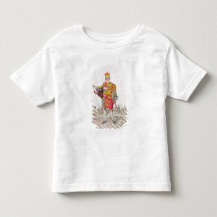 Camiseta Infantil Anuncie, do "traje de Grâ Bretanha", publicado