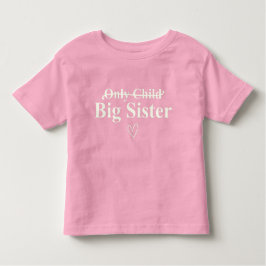 Camiseta Infantil Anúncio da Big Sister