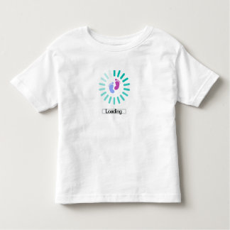 Camiseta Infantil Anúncio de gravidez