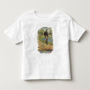 Camiseta Infantil Anúncio para a bicicleta de Colômbia