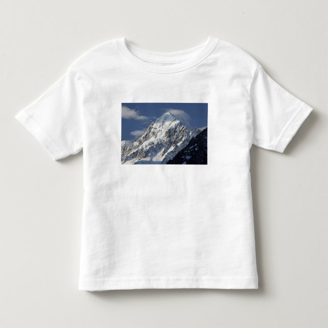 Camiseta Infantil Aoraki Mount Cook, Mackenzie Country, Sul 2 (Frente)