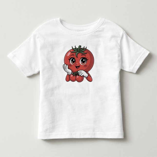 Camiseta Infantil Apenas Eu Tomate (Frente)