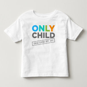 Camiseta Infantil Apenas o Status Filho Expira [Sua Data]
