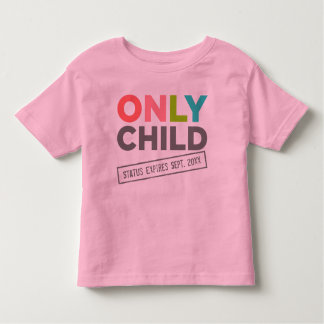 Camiseta Infantil Apenas o Status Filho Expira [Sua Data]