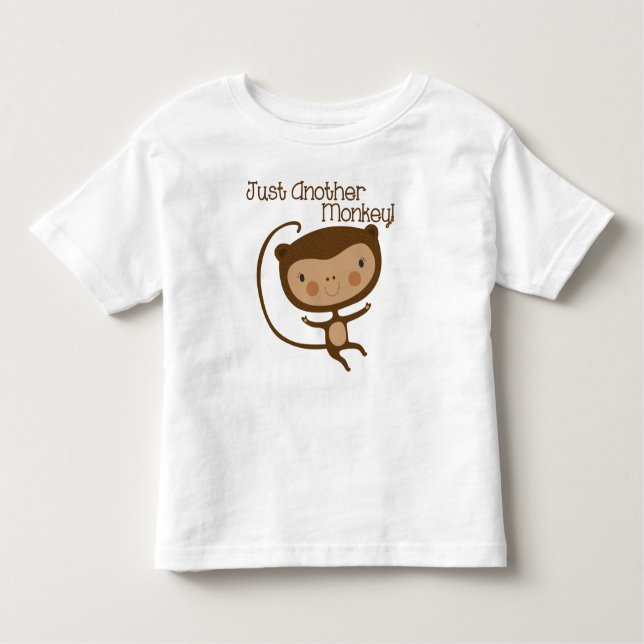 Camiseta Infantil Apenas Outro Macaco (Frente)