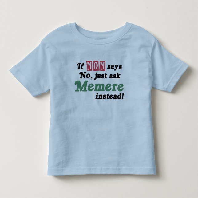 Camiseta Infantil Apenas peça Memere (Frente)