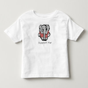 Camiseta Infantil Apoie-me Elefante