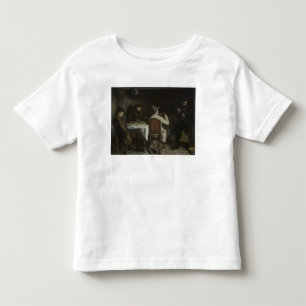 Camiseta Infantil Após o comensal em Ornans, 1848