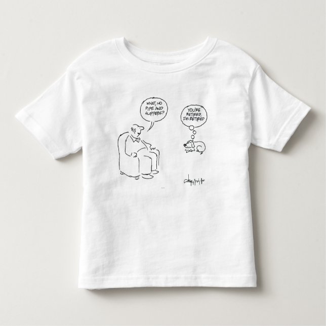 Camiseta Infantil Aposentado (Frente)