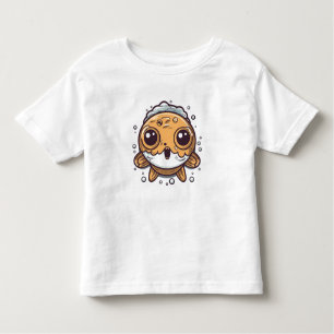 Camiseta Infantil Apreciação de Pufferfish: Gráfico do estilo Kawaii