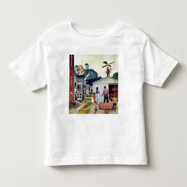 Camiseta Infantil Aprendendo a Voar (Frente)