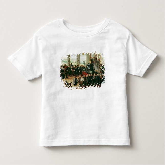 Camiseta Infantil Apresentação ao duque Phillip II (Frente)