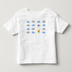 Camiseta Infantil April Rain Traz Flores - Toddler T-Shirt