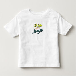 Camiseta Infantil Aproveite a vida
