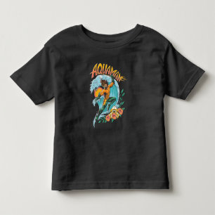 Camiseta Infantil Aquaman e Trident Ascensão Graphic