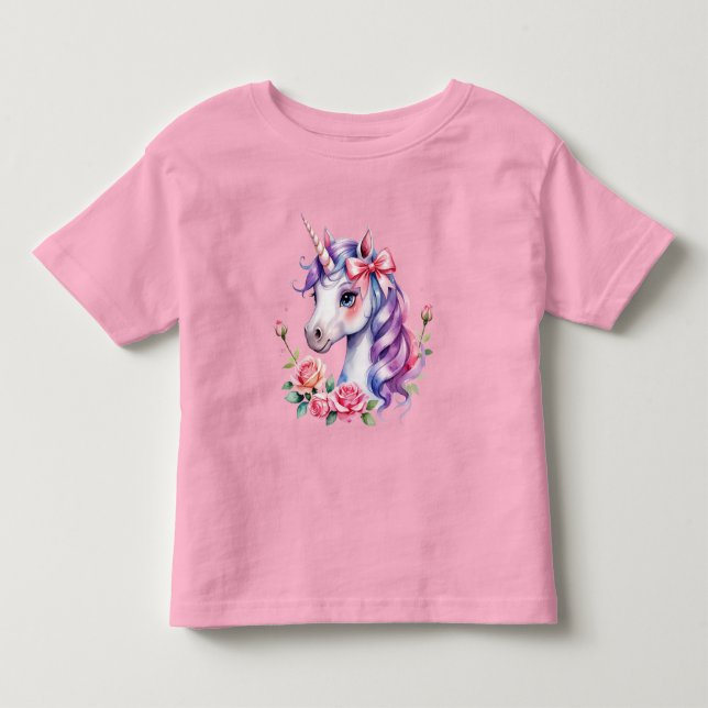 Camiseta Infantil Aquarela (Frente)