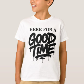 Camiseta Infantil “Aqui Para se Divertir”