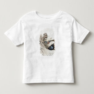 Camiseta Infantil Árabe assentado