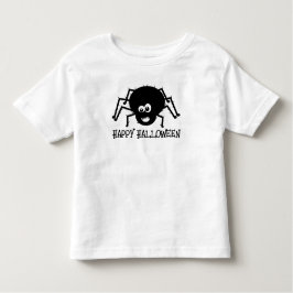 Camiseta Infantil Aranha Feliz Halloween