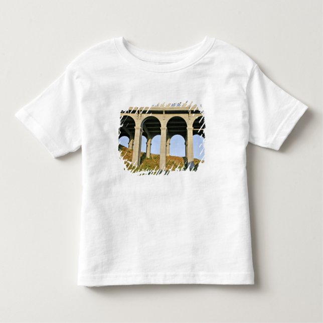 Camiseta Infantil Arched suporta a Ponte Memorial Patterson (Frente)