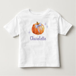 Camiseta Infantil Arco de abóbora de Halloween personalizado para Tr