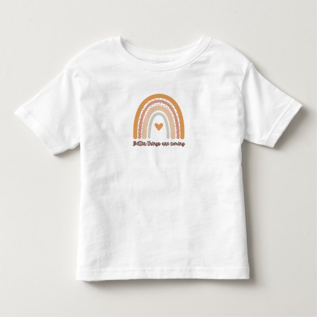 Camiseta Infantil Arco-Íris – Camiseta Infantil co (Frente)