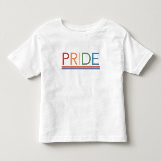 Camiseta Infantil Arco-íris ORGULHO (Frente)