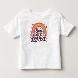 Camiseta Infantil Arco-Íris Que Amava