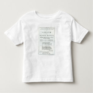 Camiseta Infantil Areopagitica um discurso de John Milton