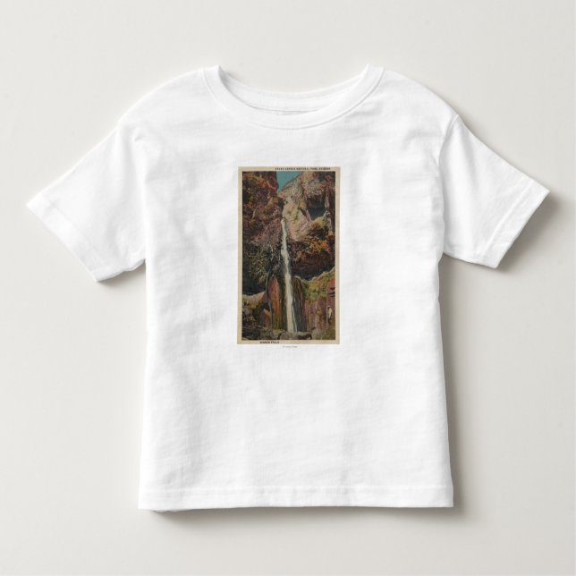 Camiseta Infantil Arizona - a vista da fita cai no Grand Canyon (Frente)