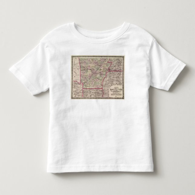 Camiseta Infantil Arkansas (Frente)