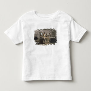 Camiseta Infantil Armários de pano, "traje do engrav de Yorkshire"