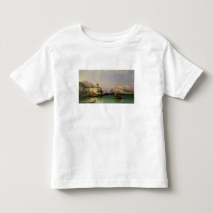 Camiseta Infantil Arona e o castelo de Angera, lago Maggiore, 185