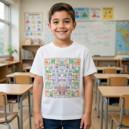 Camiseta Infantil Arquiteto do Futuro Blueprint