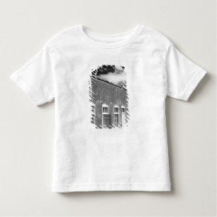 Camiseta Infantil Arquitetura de estilo territorial, Papais noeis Fe