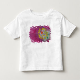 Camiseta Infantil Arranjo do estame floral de Hibiscus, Hibiscus