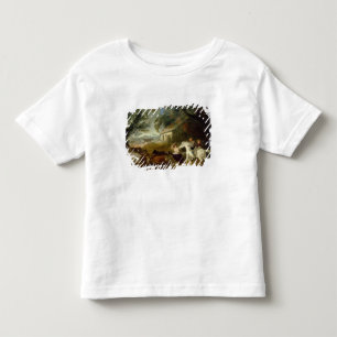 Camiseta Infantil Arredondando-se acima antes da tempestade, 1805