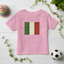 Camiseta Infantil Art Deco Heritage Flag | Italy | 1920s Style
