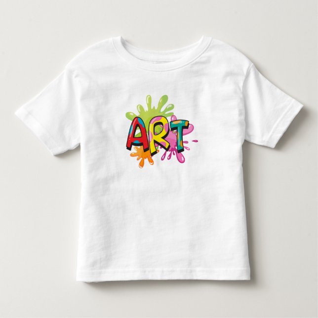 Camiseta Infantil Arte (Frente)